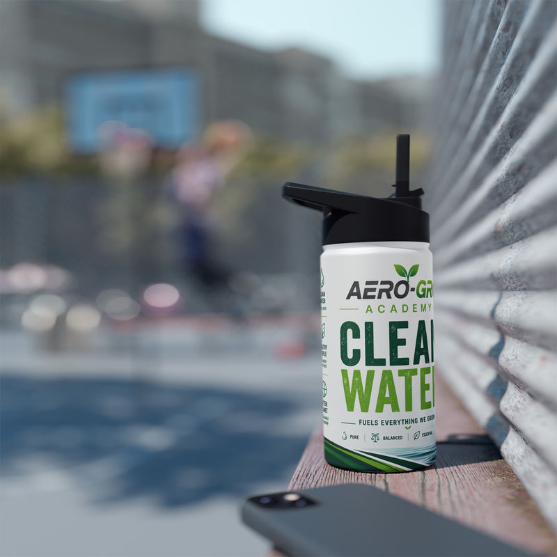 Clean Water Stainless Steel Bottle — Branded Eco-Gro Hydration Bottle