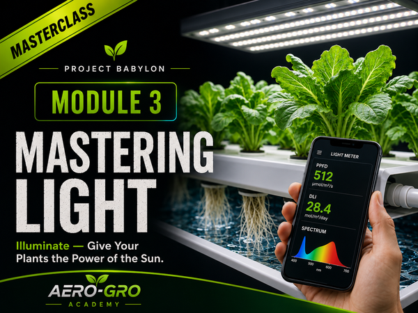 Grow Light Course | PAR, PPFD & DLI Explained | Module 3
