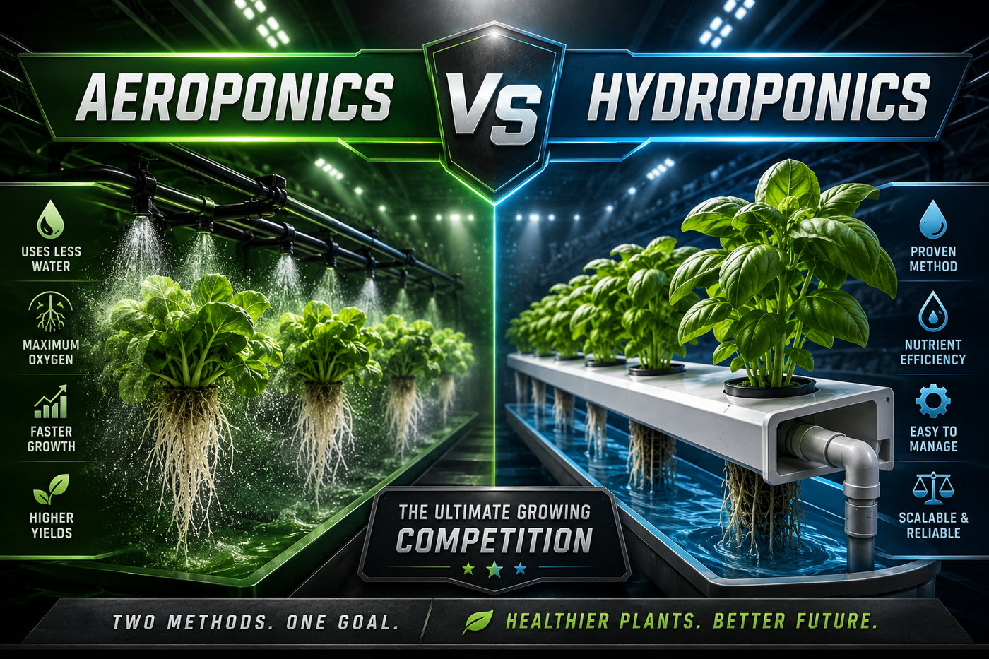 Hydroponics vs Aeroponics vs Soil: Which Should You Choose?