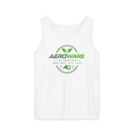 Aeroware Aero-Gro Logo Tank Top — Learn It. Build It. Grow It. White
