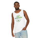 Aeroware Aero-Gro Logo Tank Top — Learn It. Build It. Grow It. White