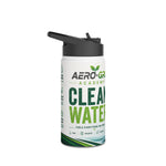 Clean Water Stainless Steel Bottle — Branded Eco-Gro Hydration Bottle