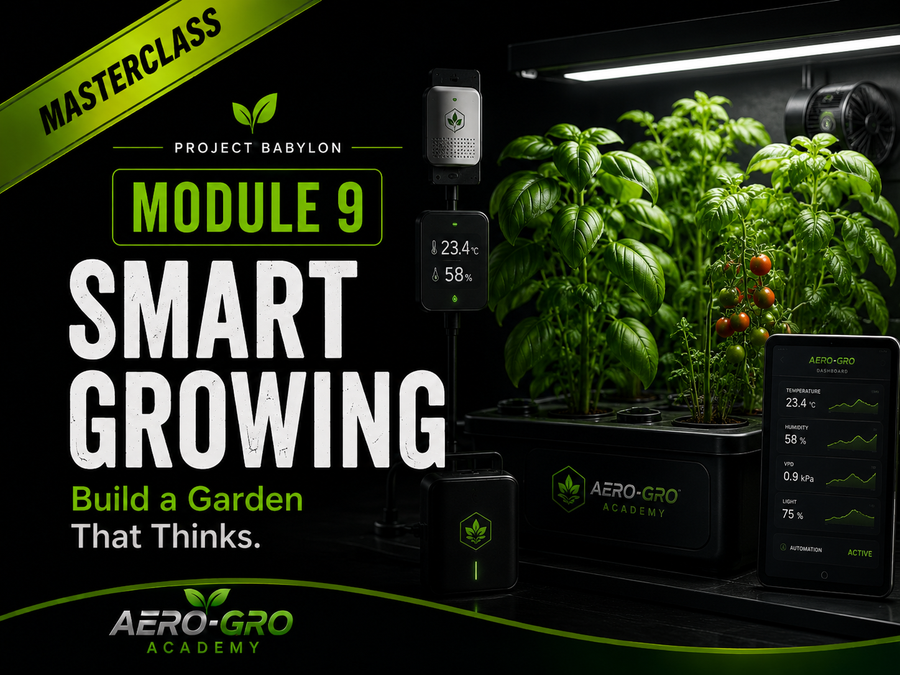 Smart Hydroponics & Grow Automation Course | Module 9
