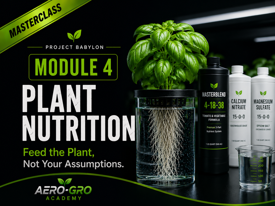 Hydroponic Nutrient Course | Plant Nutrition | Module 4