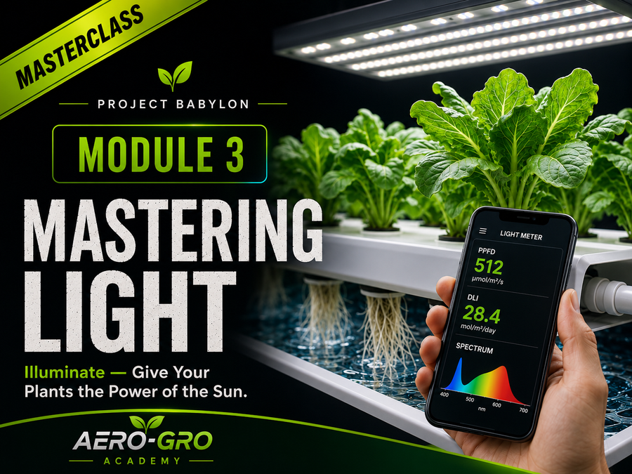 Grow Light Course | PAR, PPFD & DLI Explained | Module 3